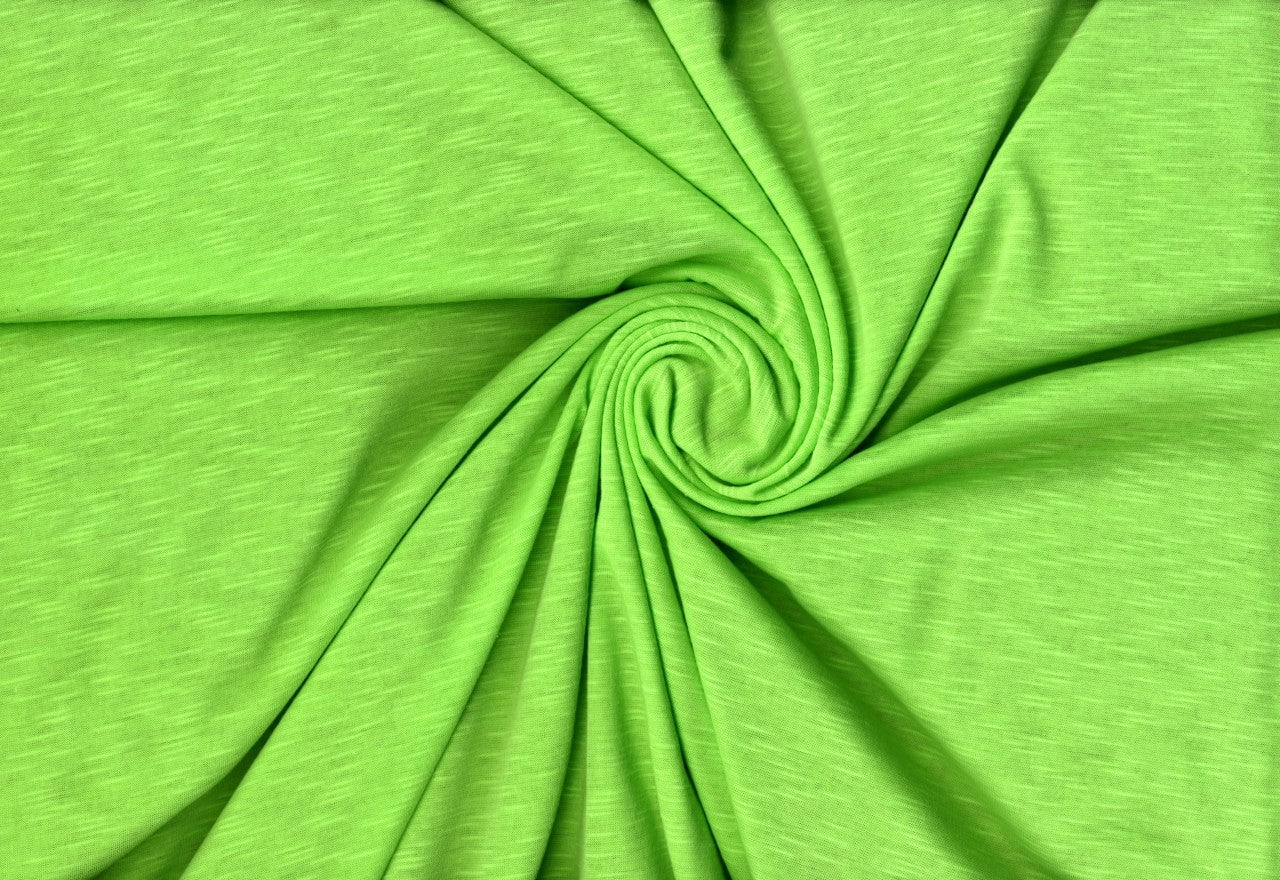 Jersey Slub Polyester Fabric - Soft Stretch Knit for Sewing, Crafts ...