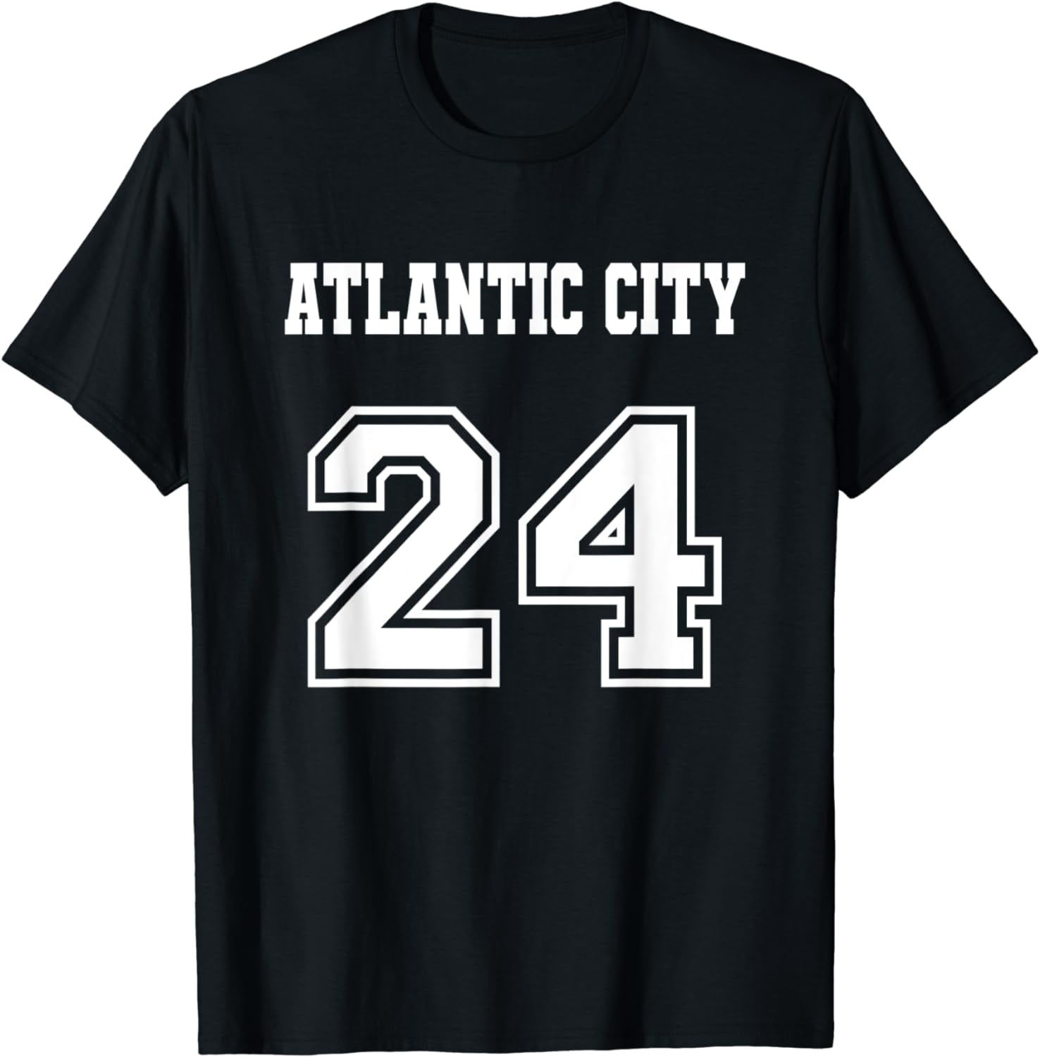 Jersey Style Atlantic City New Jersey 2024 24 Vacation Year T-Shirt