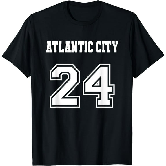 Jersey Style Atlantic City New Jersey 2024 24 Vacation Year T-Shirt