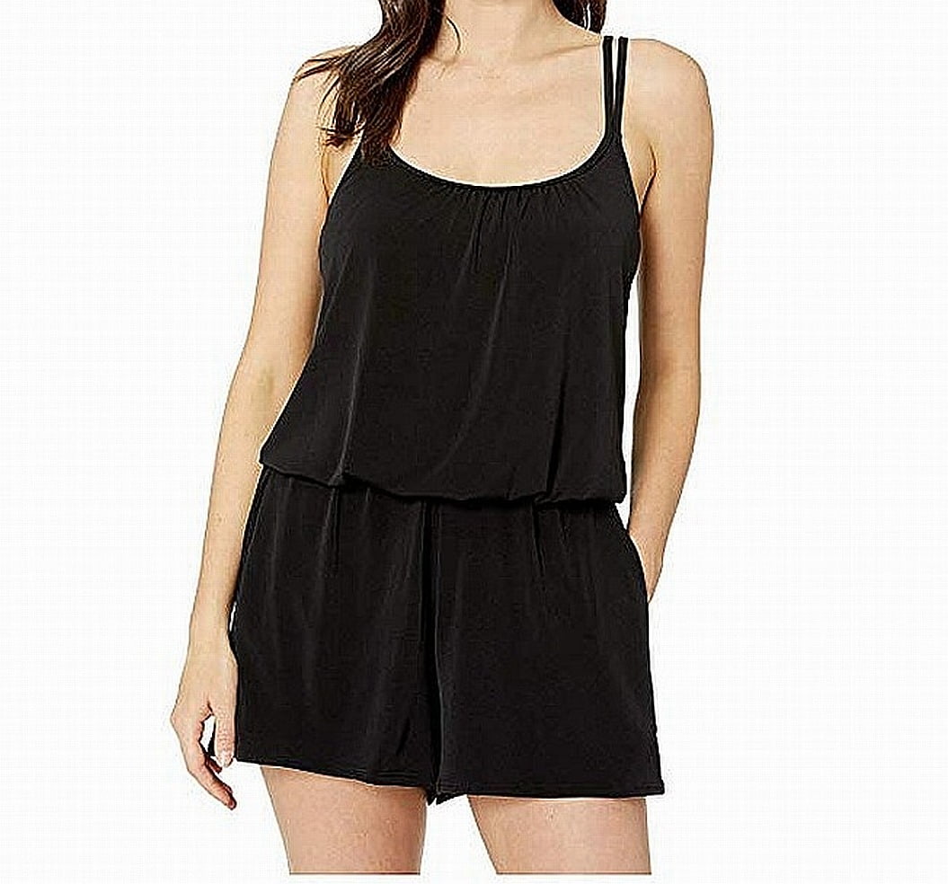 Jersey Swim Romper One Piece/Cover Up