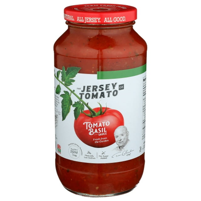 Jersey Tomato Basil Pasta Sauce 25 oz (Pack Of 6)