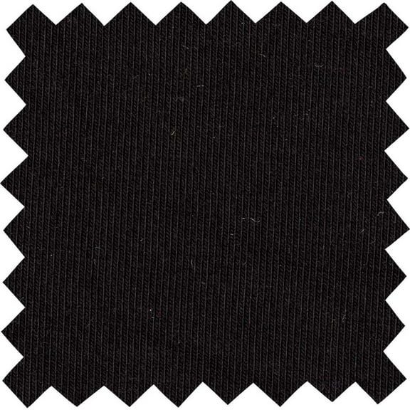 Jersey Verdure ™ Rayon Spandex 220 GSM, Modal like softness - Knit Fabric (BLACK, 1.5"x1.5"SampleOfFabric)