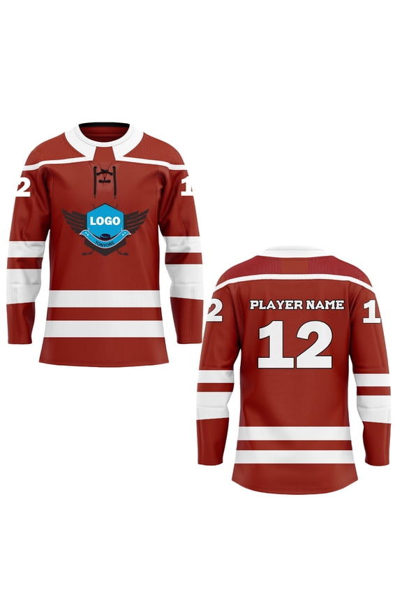 Jerseys Custom Hockey Jersey  Personalized Jerseys Custom Shirts Jerseys Custom Shirt Custom Hockey Jersey Hockey Jersey Customizable Jersey Men's & Big Men's Graphic Hockey Jersey