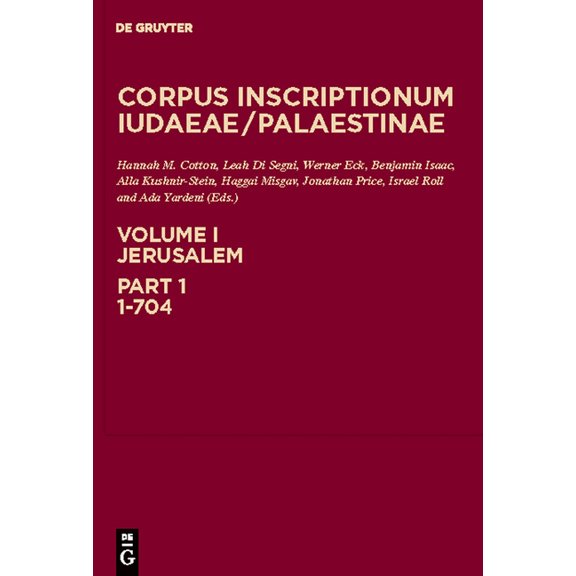 Jerusalem: 1-704, (Hardcover)