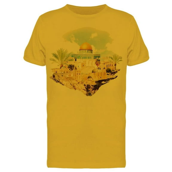 Jerusalem City   Graphic T-Shirt Men -Image by Shutterstock, Male XX-Large