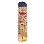 Jerusalem Handpainted Wooden Mezuzah Holder By Yair Emanuel MZL-16