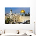 thumbnail image 1 of Jerusalem Israel Old City Wall Mural by Wallmonkeys Peel and Stick Graphic (48 in W x 32 in H) WM344085, 1 of 4