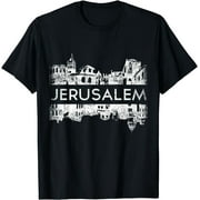Jerusalem Israel Souvenir Tee - Classic Black, Size Large