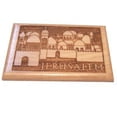 thumbnail image 1 of Jerusalem Magnet - Olive wood (6x4 cm or 2.4x1.6"), 1 of 1