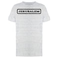 thumbnail image 1 of Jerusalem Rounded Rectangle Tee Men's -Image by Shutterstock, 1 of 2