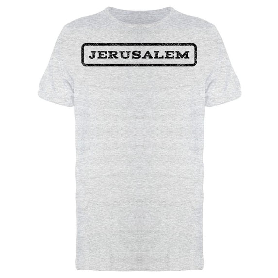 Jerusalem Rounded Rectangle Tee Men's -Image by Shutterstock