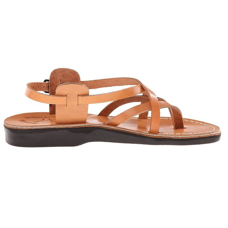 Jerusalem Sandals Tamar Buckle - Womens Tan - Walmart.com display picture 3
