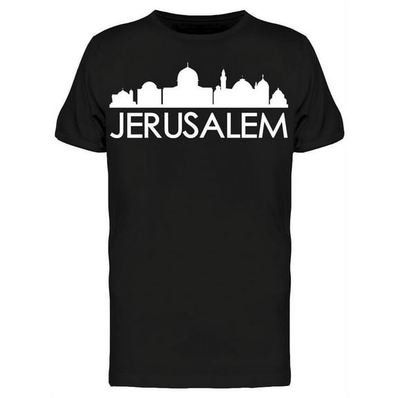 Jerusalem Silhouette T-Shirt Men -Image by Shutterstock, Male Medium