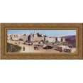 thumbnail image 1 of Jerusalem from the west. Jaffa Gate and the Citadel 24x14 Gold Ornate Wood Framed Canvas Art by Polenov, Vasily, 1 of 2