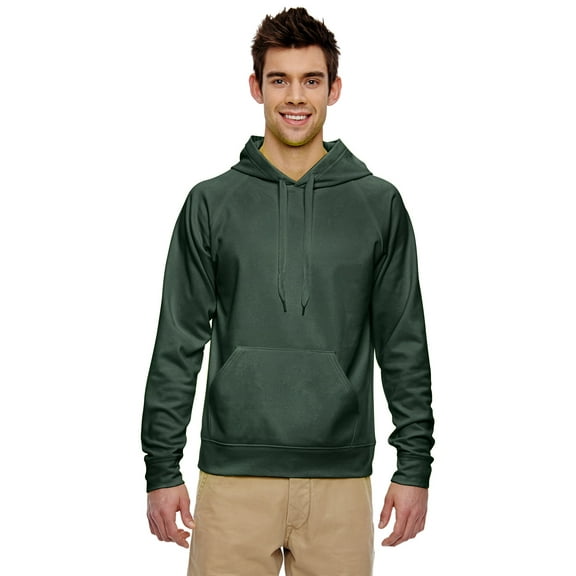 Jerzee Poly Fleece Hood Forest