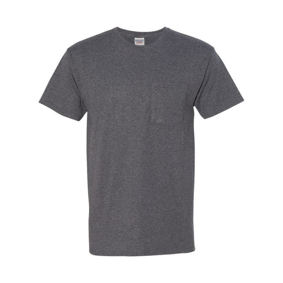 Jerzees 29P Adult 5.6 oz. DRI-POWER ACTIVE Pocket T-Shirt (2 PACK)