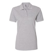 Jerzees 443WR Ladies' 6.5 oz. Premium 100% Ringspun Cotton Piqué Polo (2 PACK)