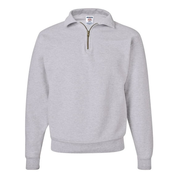 Jerzees 4528 Adult 9.5 oz. Super Sweats NuBlend Fleece Quarter-Zip Pullover