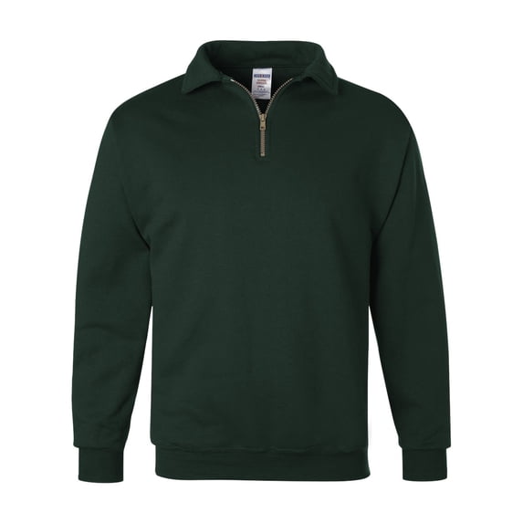 Jerzees 4528 Adult 9.5 oz. Super Sweats NuBlend Fleece Quarter-Zip Pullover