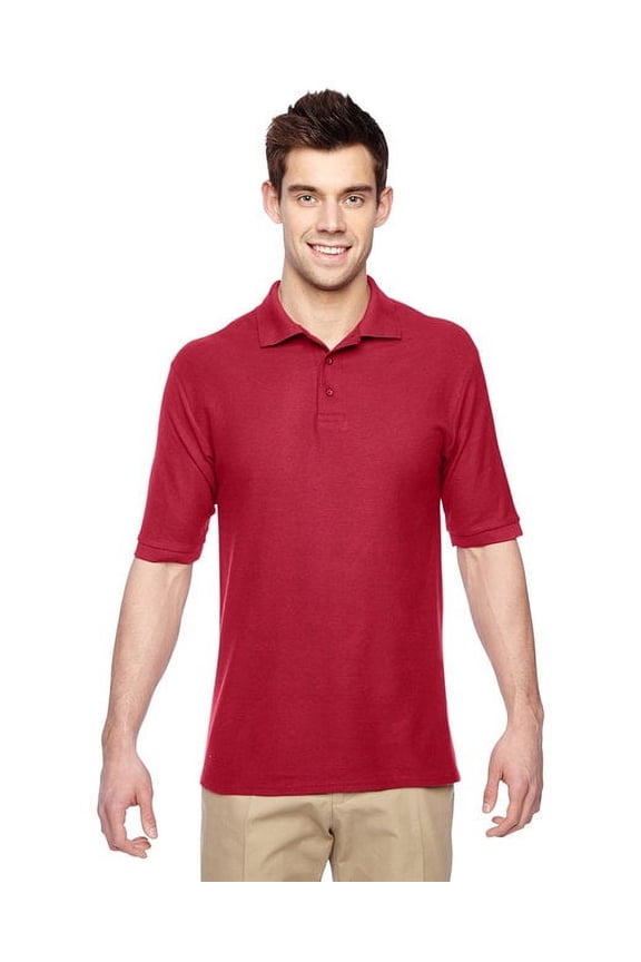 5.3 oz. 65/35 Easy-Care Polo (537MSR) True Red, 4XL