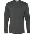 thumbnail image 1 of Jerzees 50/50 Heavyweight Blend Long-Sleeve T-Shirt, Medium, Black Heather, 1 of 7