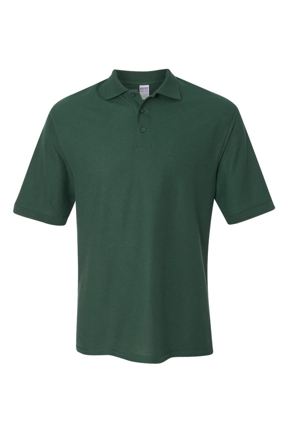 537MSR Mens Easy Care Polo - Forest Green - 3XL
