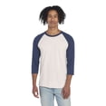 thumbnail image 1 of Jerzees 560RR Adult 5.2 oz., Premium Blend Ring-Spun Raglan Baseball T-Shirt, 1 of 1