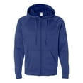 thumbnail image 1 of Jerzees 6 oz. Sport Tech Fleece Full-Zip Hood (PF93MR) Royal Blue, 3XL, 1 of 4