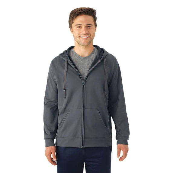 Jerzees Hood Sweatshirt PF93MR Unisex Adult 6 oz. Sport Tech Fleece Full-Zip Hood