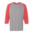 thumbnail image 1 of JERZEES Triblend Three-Quarter Raglan Baseball T-Shirt, 1 of 3