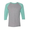 thumbnail image 1 of Jerzees 601RR Adult 4.5 oz. TRI-BLEND Baseball Raglan, 1 of 1