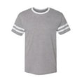 thumbnail image 1 of Jerzees 602MR Adult 4.5 oz. TRI-BLEND Varsity Ringer T-Shirt (2 PACK), 1 of 1