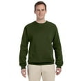 thumbnail image 1 of Jerzees 8 oz. 50/50 Fleece Crew (562) Military Green, 2XL, 1 of 2