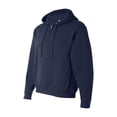 thumbnail image 1 of Jerzees 8 oz. 50/50 NuBlend Fleece Quarter-Zip Pullover Hood (994MR) J Navy, M, 1 of 3
