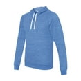 thumbnail image 1 of JERZEES Snow Heather French Terry Raglan Hooded Sweatshirt, 1 of 3