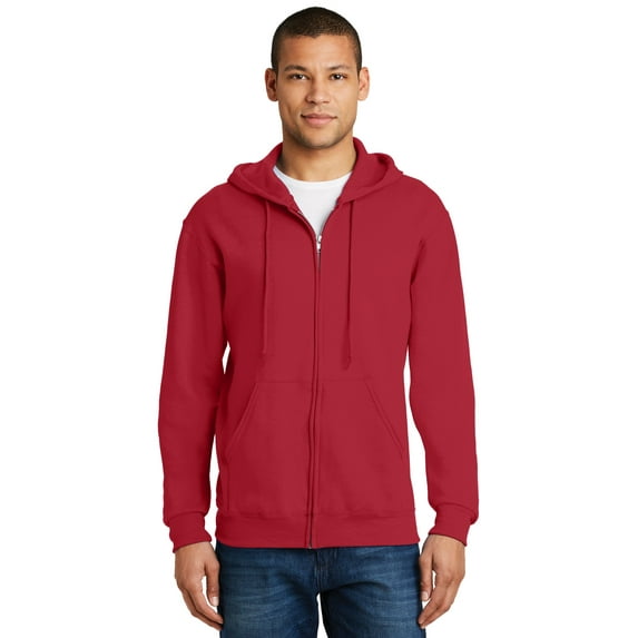Jerzees 993 Men's 8 oz.; 50/50 Full-Zip Hood