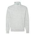 thumbnail image 1 of Jerzees 995M Adult 8 oz. NuBlend Quarter-Zip Cadet Collar Sweatshirt, 1 of 1