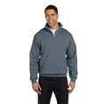 thumbnail image 1 of Jerzees 995M Adult NuBlendÂ® Quarter-Zip Cadet Collar Sweatshirt, 1 of 4