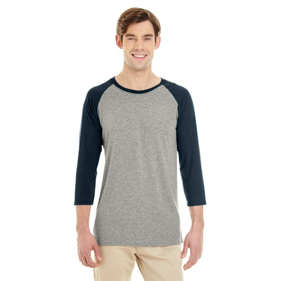 Jerzees Adult 4.5 oz. TRI-BLEND Baseball Raglan - 601RR