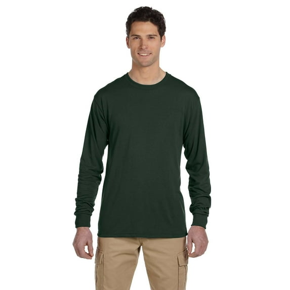 Jerzees Adult 5.3 oz. DRI-POWER SPORT Long-Sleeve T-Shirt - 21ML