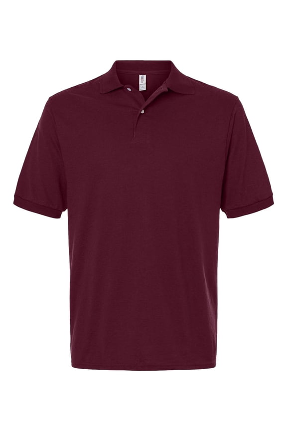 Adult 5.6 oz. SpotShield Jersey Polo 2XL MAROON