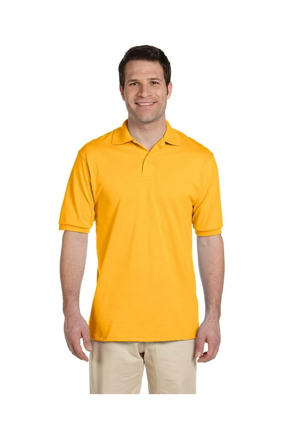 Adult 5.6 oz. SpotShield Jersey Polo 3XL GOLD