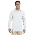 thumbnail image 1 of Jerzees Adult 5.6 oz. SpotShieldâ„¢ Long-Sleeve Jersey Polo - 437ML, 1 of 4