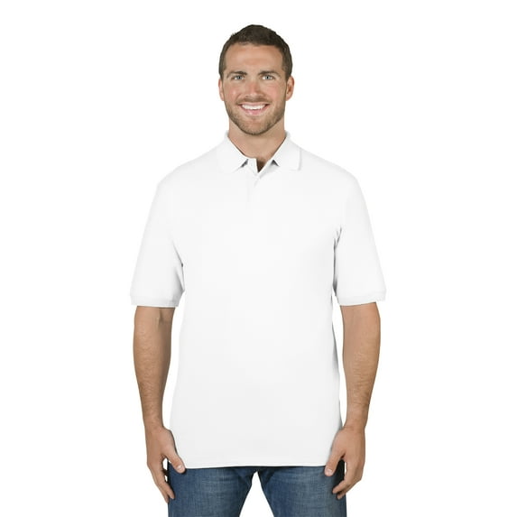 Jerzees Adult 6.5 oz. Premium 100% Ringspun Cotton Piqué Polo - 443MR