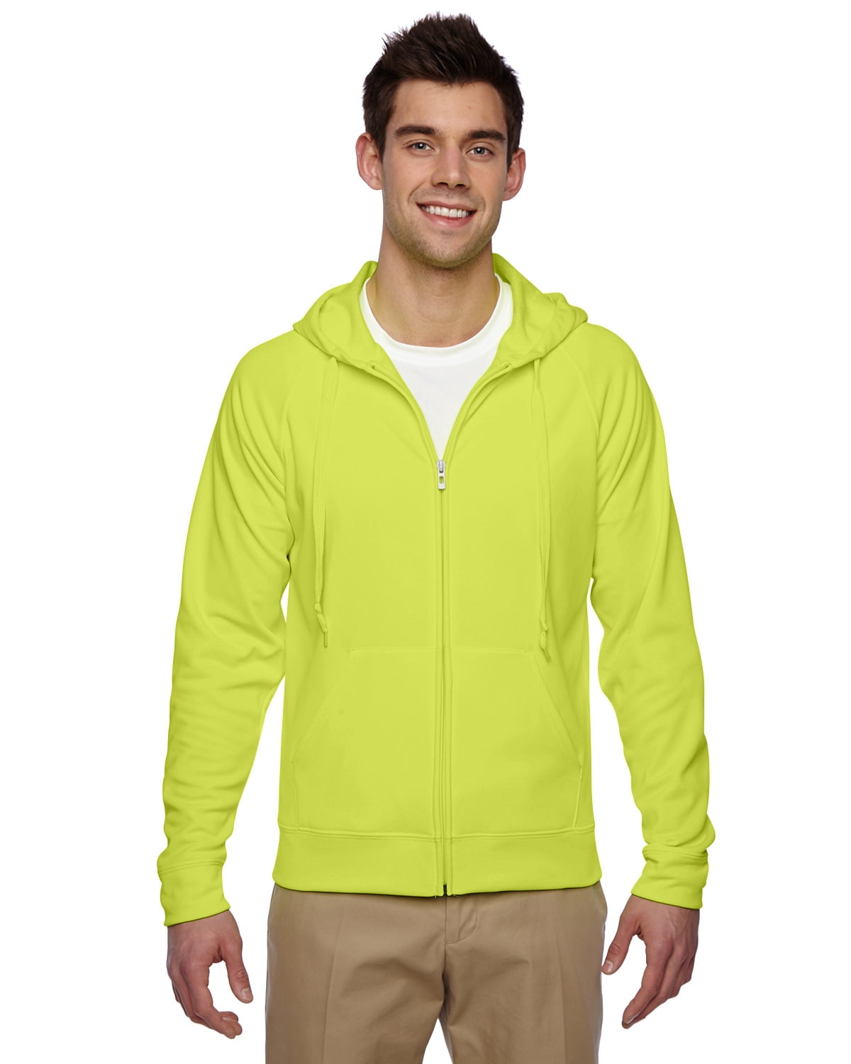 Jerzees Adult 6 oz. DRI-POWER® SPORT Full-Zip Hooded Sweatshirt