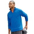 thumbnail image 1 of Jerzees Adult 6 oz. DRI-POWER SPORT Quarter-Zip Cadet Collar Sweatshirt - PF95MR, 1 of 4