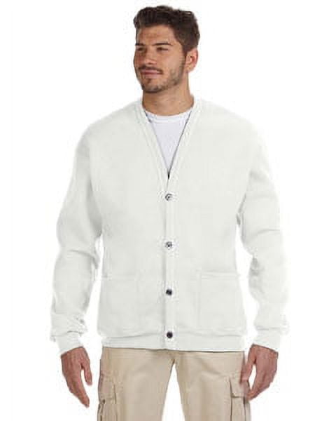 Jerzees Adult 8 oz. NuBlend® Cardigan - Walmart.com
