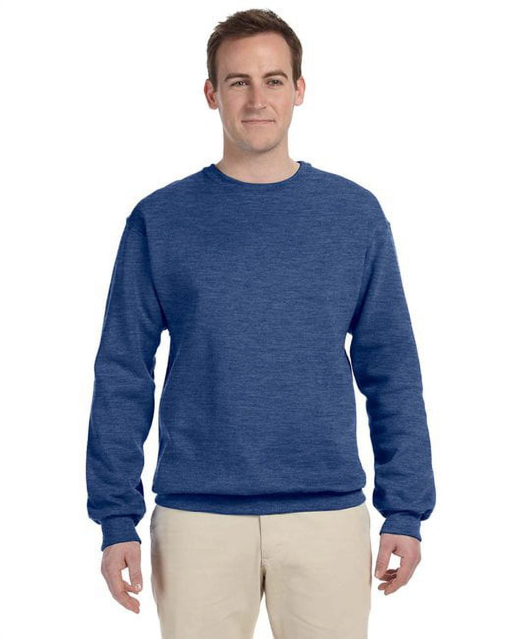Jerzees-CrewNeck Sweat Shirt 50/50 Poly/Cotton 8oz. ~Light Blue