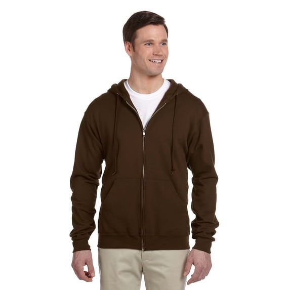 Jerzees Adult 8 oz. NuBlend Fleece Full-Zip Hood - 993