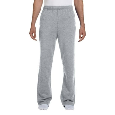 Jerzees Adult 8 oz. NuBlend Open-Bottom Fleece Sweatpants - 974MP